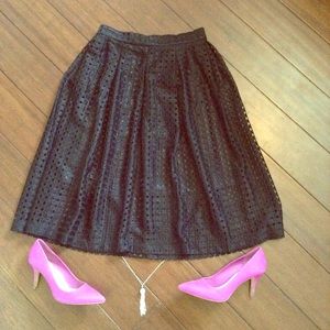 High-Waisted Black Skirt!